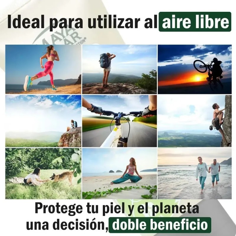 Protector Solar Mineral Biodegradable Maya Sola Fps50 204ml