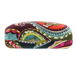 Vera Bradley Sunglasses/Eyeglasses Clamshell Hard Case (Heirloom Paisley, Sunglasses Case)