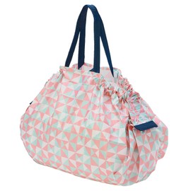 Marna S419D Shupatto Compact Bag, L, Triangle, Instantly Foldable Eco Bag