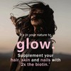 Hair Skin and Nails Gummies-Hair Growth Vitamins-Vegan biotin Vitamins for