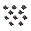Shiwaki 10 PCS Cabinet Door Catch Double Roller Catch Cabinet