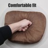 Car Neck Pillow Car Suede Headrest Cushion Support Pillow Compatible
