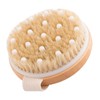 FOMIYES 1pc Wooden Bath Brush Scrubber Wet and Dry Bath