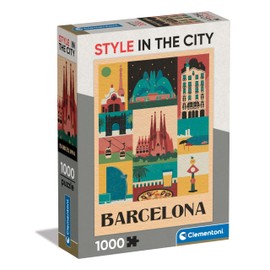 Clementoni Clementoni 39847 Barcelona Puzzle 1000 Pieces Adults Spain Puzzle Adults in 70 x 50 cm Puzzle Adult Sophisticated