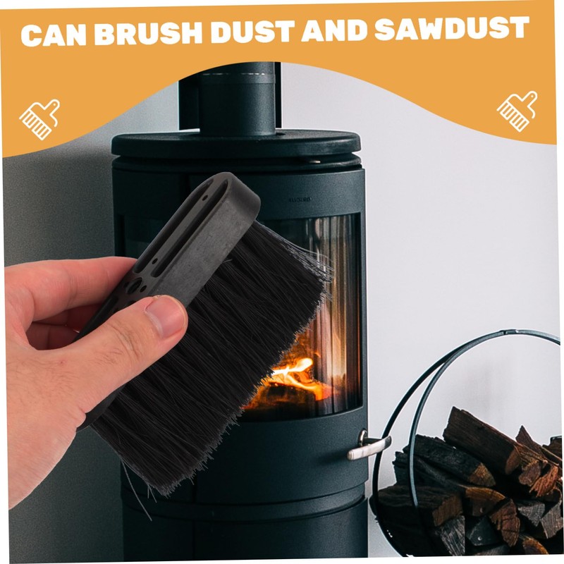 Cabilock 6pcs Fireplace Cleaning Brush Heavy Duty Ash Broom Replacement