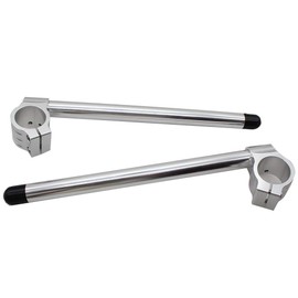 Motorcycle Half Handlebar Half Handlebar Aluminium Stub Handlebar CNC Handlebar Stub 50 mm (Grey)