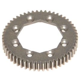 LJXSZ Spur Gear Compatible with JLB Racing Cheetah 1/10 Brushless Rc Car Upgrade EA1055 Steel Accessory(52T)