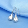 Silver Ear Needle With Teardrop & Waterdrop Earrings (Copper Waterdrop)