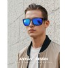ANYLUV Polarized Sunglasses for Men Mens Sunglasses Square Unisex Lightweight