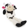 Worldwise 73556-98997-024 goDog Checkers Skinny Cow with Chew Guard Technology
