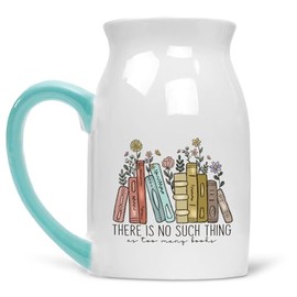 Noble & Page | Charming Milk Jug for Book Lovers - Versatile Jug or Vase | Beautiful Hand Printed Gift - No Such Thing