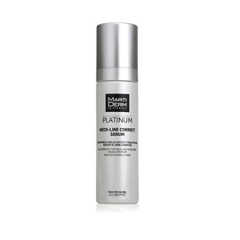 MartiDerm Neck Line Correct Sérum. Rejuvenece cuello, escote y ovalo facial. Proteoglicanos + Genisteína + Glaucina + Shiitake-lift. Reduce arrugas y el doble mentón. - 50 ml