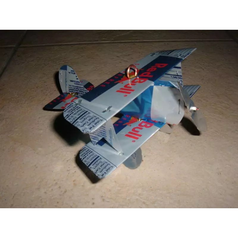 RED BULL ENERGY DRINK Can Plane Airplane SUGAR-FREE