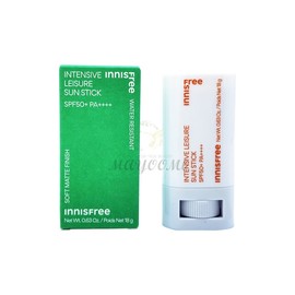 Innisfree Intensive Leisure Sun Stick SPF50+ PA++++ 18g / 이니스프리 인텐시브 레져 선스틱 SPF50+ PA++++ 18g