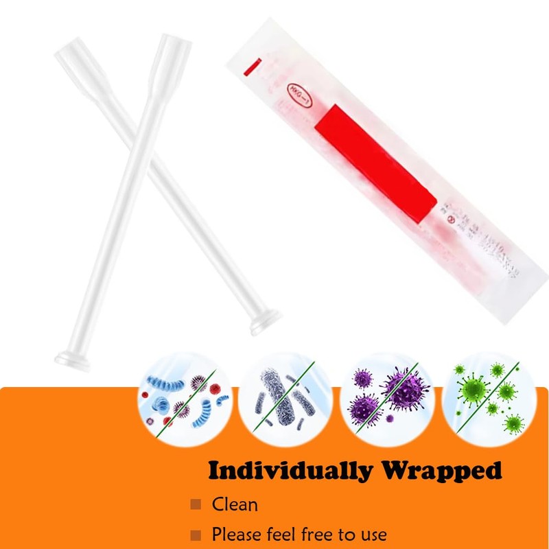 10 Pcs Disposable Vaginal Applicators Single-Use Suppository Applicators Personal Pessary