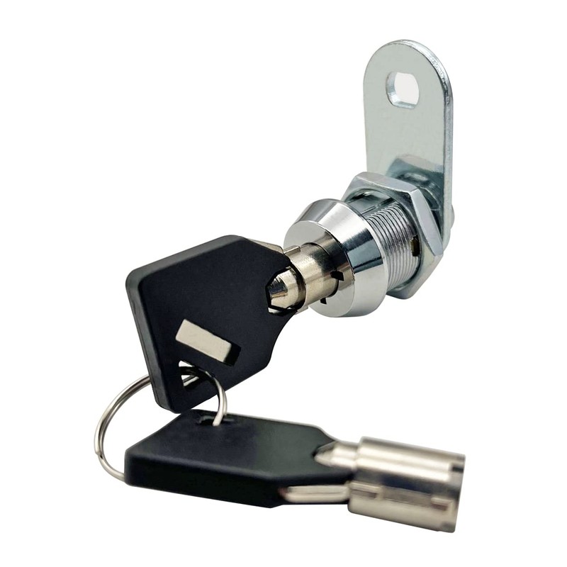 5 Packs Puyueo Tubular Cam Lock Keyed Alike Cabinet Lock