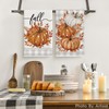 Artoid Mode Buffalo Plaid Pumpkins Autumn Dish Towels 42x65 cm