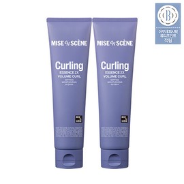 Mise-en-scène (NEW) Mise-en-scène Curling Essence 2X 150ml (Natural, Volume) 2 Packs - 02 Volume Curl 150ml 2 pcs / (NEW)미쟝센 컬링에센스 2X 150ml(내추럴,볼륨) 2입 - 02 볼륨컬 150ml 2개