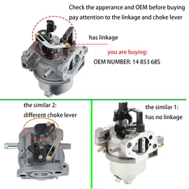 149CC Carburetor for Kohler XT650 XT675 Toro 22 Recycler Lawn Mower 20371 20378 20377 6.5hp 6.75hp 149cc 14 853 68S Carburetor for Husqvarna Lawn Boy Mower Parts
