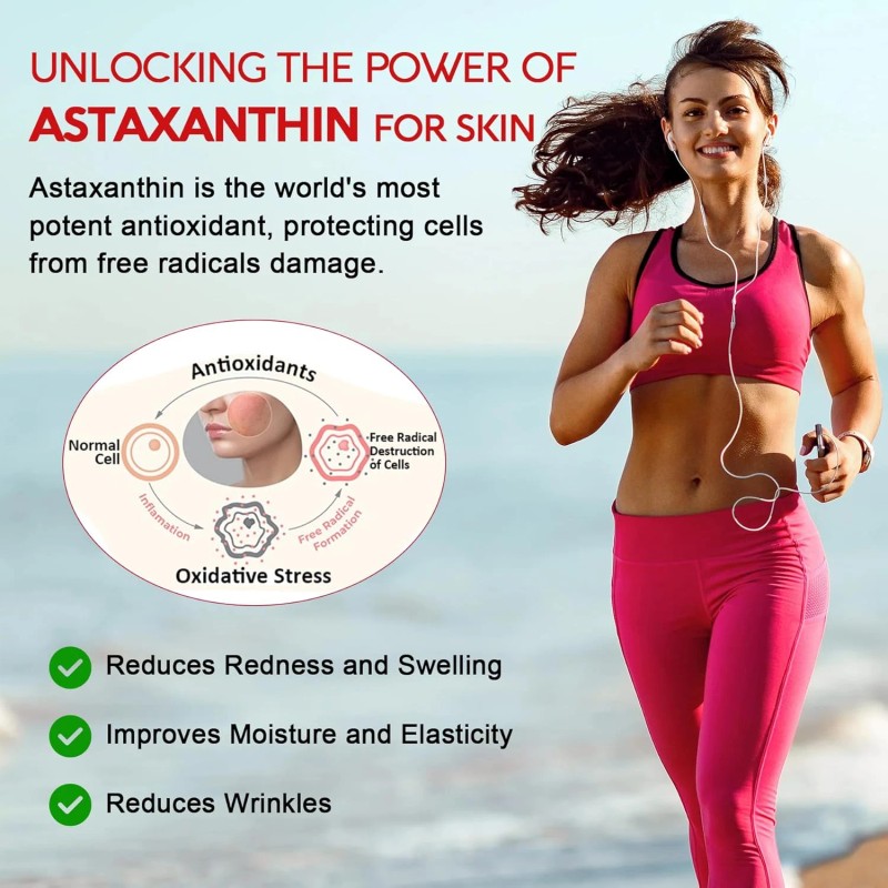 Neviss Astaxanthin 24mg Softgels w/ MCT & Ashwagandha - 150