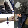 YCeru Retractable Keychain - Coil Cord Key Holder Lanyard with