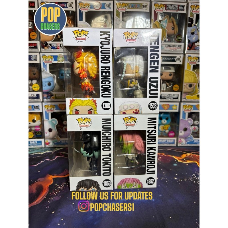 Funko POP! Animation: Demon Slayer - Hashira Funko Set #1308,1533,185