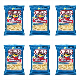 EDYOS Butter Puffcorn 3.25 oz. (6 Pack)