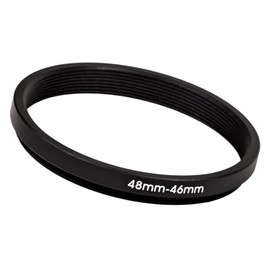48mm to 46mm Step-Down Ring Filter adapter (48mm-46mm) Camera Filter Ring for 46mm UV ND CPL Filter (MPIXO)