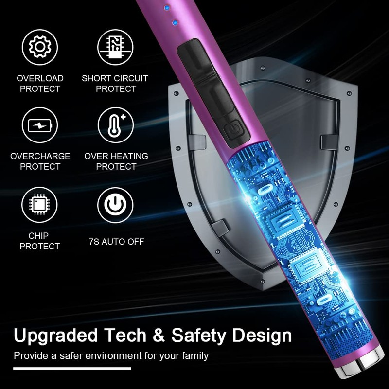 MeeToo Candle Electric Lighter Rechargeable USB Type-C Lighters for Candle