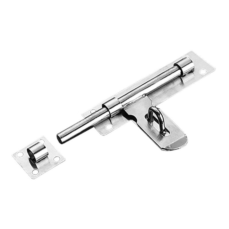 Gativs Stainless Steel Door Bolt Slide Lock Lockable Latch Door