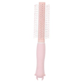 Outanaya Roller Hair Brush for Curly Hair Mini Curling Comb Hairdressing Tool Soft Bristle Styling Brush for Women