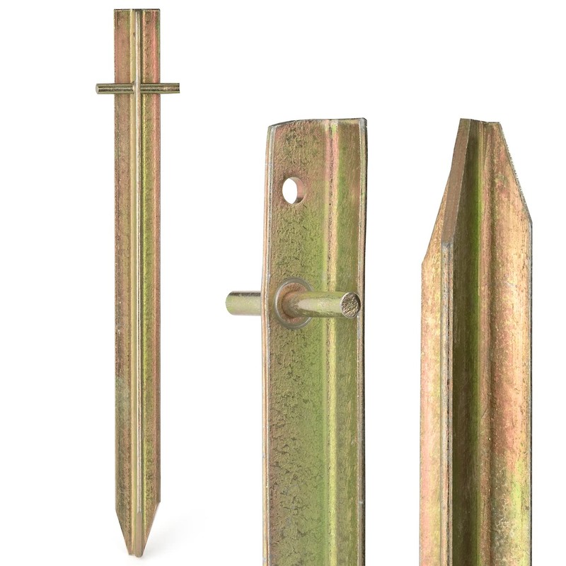 Steel T-Profile Tent Peg Moritz Steel T-Profile Peg Tent Peg
