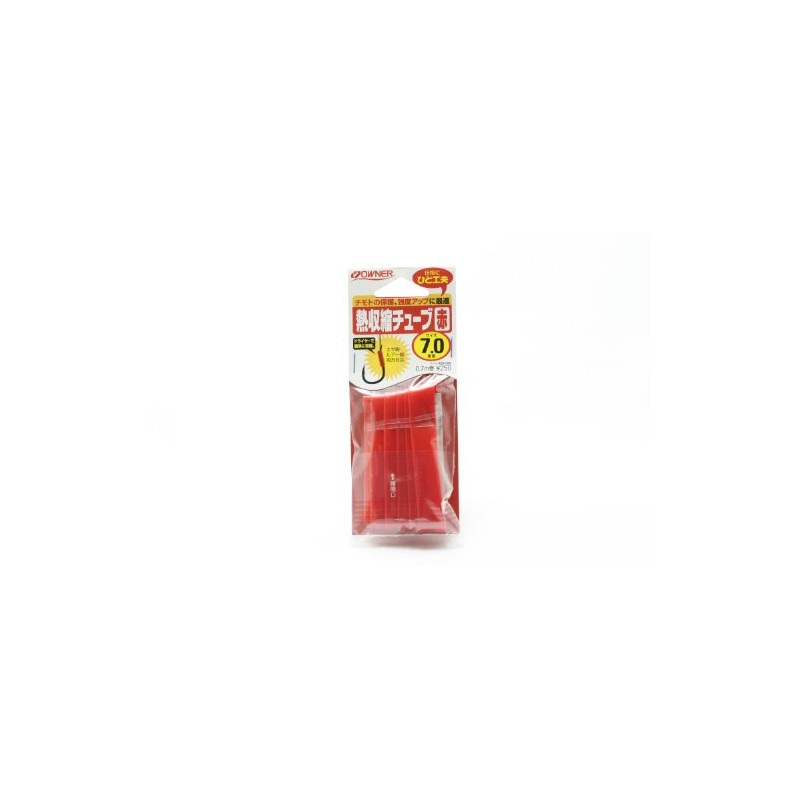 OWNER 81031 Heat Shrink Tube Red 4