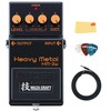 Boss HM-2W Heavy Metal Distortion Pedal Bundle with Instrument Cable,
