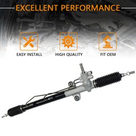 BRTEC Power Steering Rack and Pinion for Honda Accord 1998-2002, for Honda Accord 2000-2002, for Acura CL 2001-2003 Hydraulic Power Steering Rack and Pinion (Not for Manual)