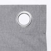 Sun Zero Columbia Thermal Insulated 100% Blackout Grommet Curtain Single