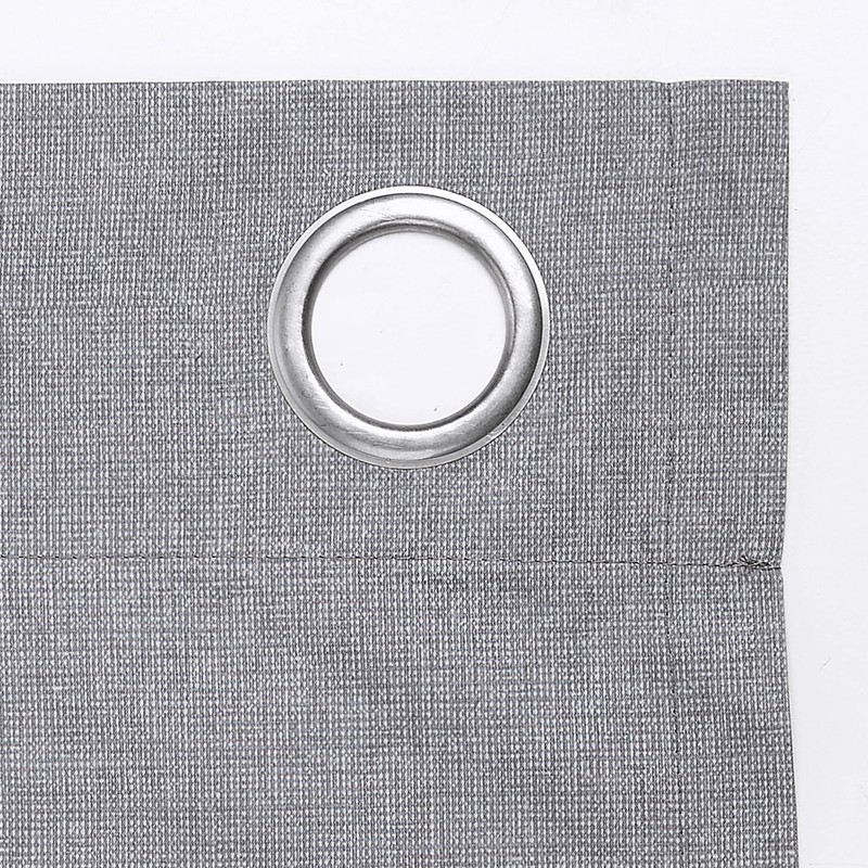 Sun Zero Columbia Thermal Insulated 100% Blackout Grommet Curtain Single