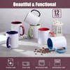 TANGLONG Sublimation Mugs 11 oz Set of 12 Sublimation Coffee