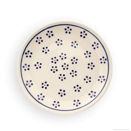 Original Bunzlauer Keramik Flat Plate (Breakfast Plate) Diameter 19.5 cm in Decoration 1