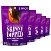 SkinnyDipped Super Dark Chocolate + Sea Salt Almonds, Vegan, Healthy