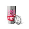 FRESH Strawberry Milk Kawaii Vaporwave Aesthetic Stainless Steel Insulated Tumbler