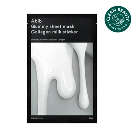 Abib Gummy Sheet Mask Collagen Milk Sticker 1P  - Abib Gummy Sheet Mask Collagen Milk Sticker 1P