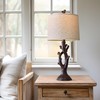 OYEARS 25" Farmhouse Table Lamp Set of 2 for Living
