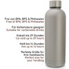 T&N Classique Stainless Steel Drinking Bottle 500 ml Silver