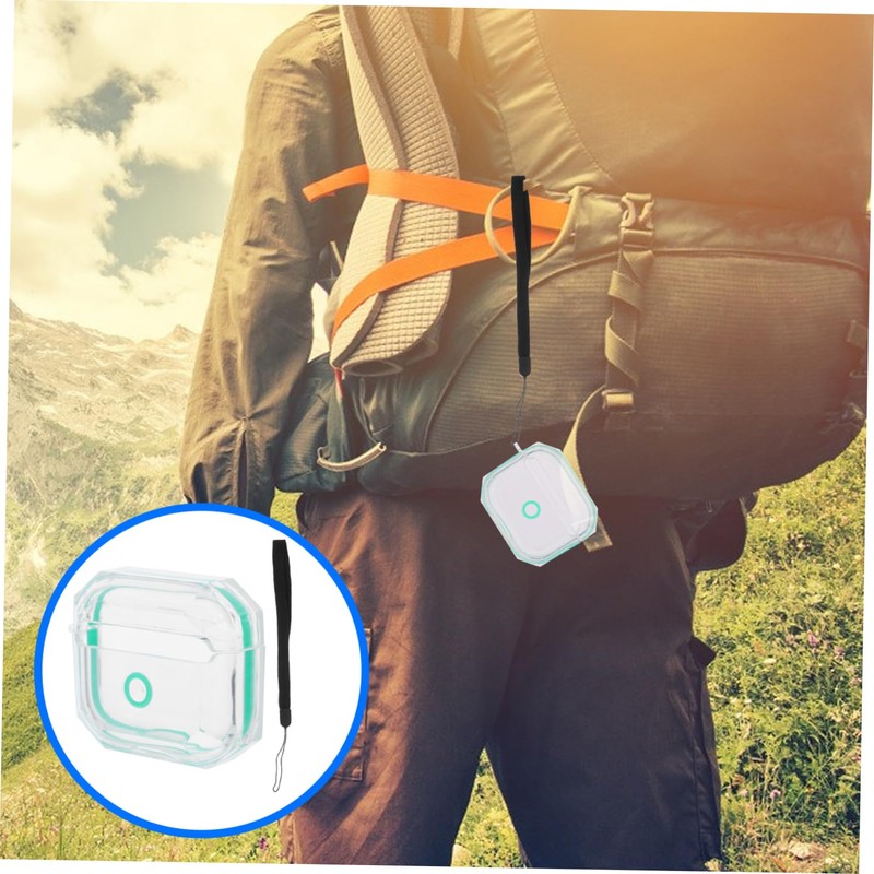 Gatuida 3pcs Wireless Earphone Protector Case Cover for Mint Green