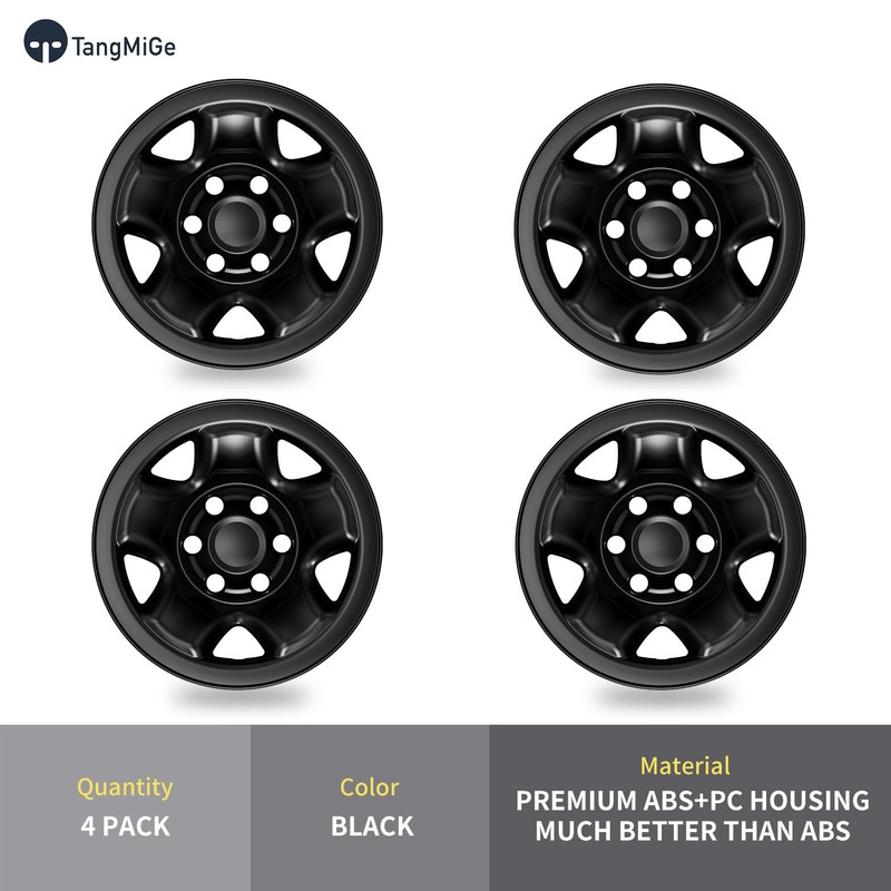 TangMiGe 4-Pack Wheel Skins Compatible with Toyota Tacoma 2005-2023, 16