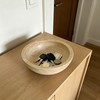 WILD WORKS Travertine Bowl, 6" Natural Stone Decorative Bowls for