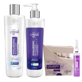 RUUFE Shampoo and Conditioner Set (14 Pack) with Biocress 10 Hyaluronic Booster - Hydrates, Repairs, and Adds Elasticity - Hair Cleaner and Conditioner Set for All Hair Types