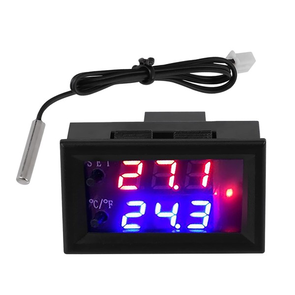 Joyzan Digital LED Temperature Controller, Waterproof Probe Thermostat Switch Electronic