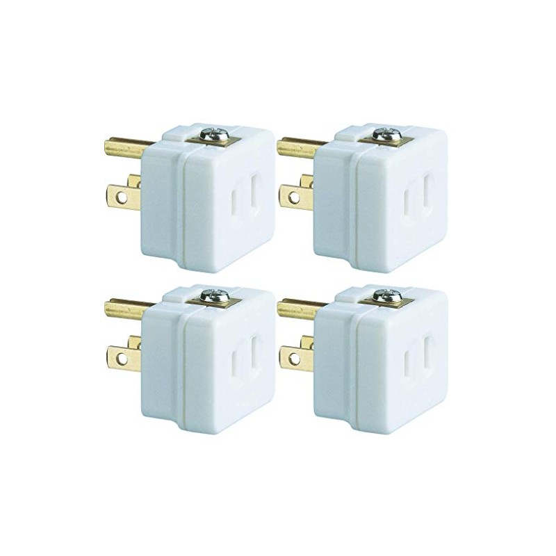 Panasonic WH2881P Conversion Adapter with Earth Terminal (4 Pack)